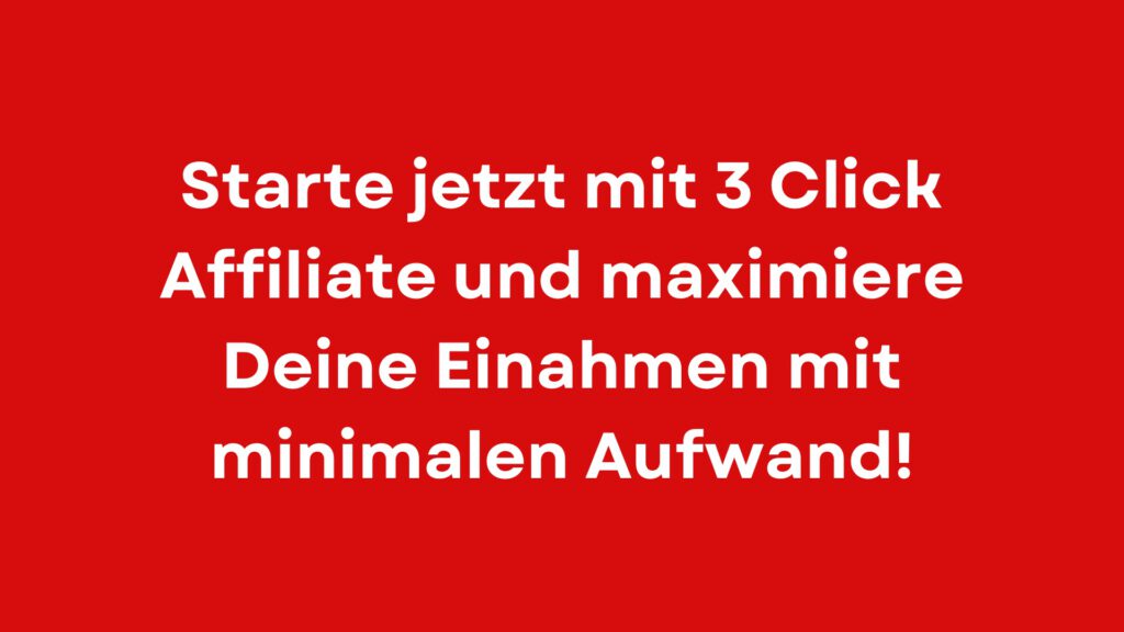 Geld verdienen mit Affiliate Marketing 1